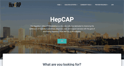 Desktop Screenshot of hepcap.org